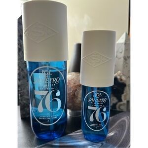 Sol De Janeiro 76 full size and travel size body spray